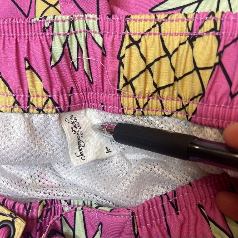 Sovereign Code Joyride Pineapple Pink Lined Swim … - image 6